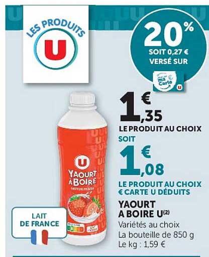 LES PRODUITS U