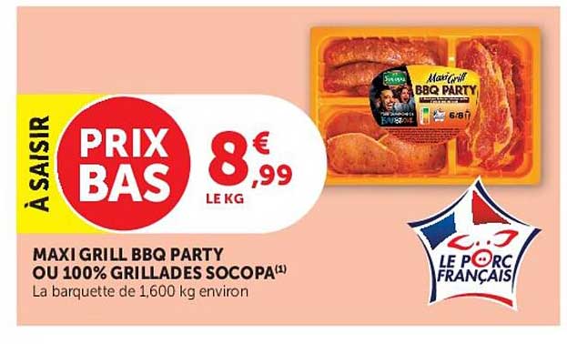 MAXI GRILL BBQ PARTY OU 100% GRILLADES SOCOPA(1)