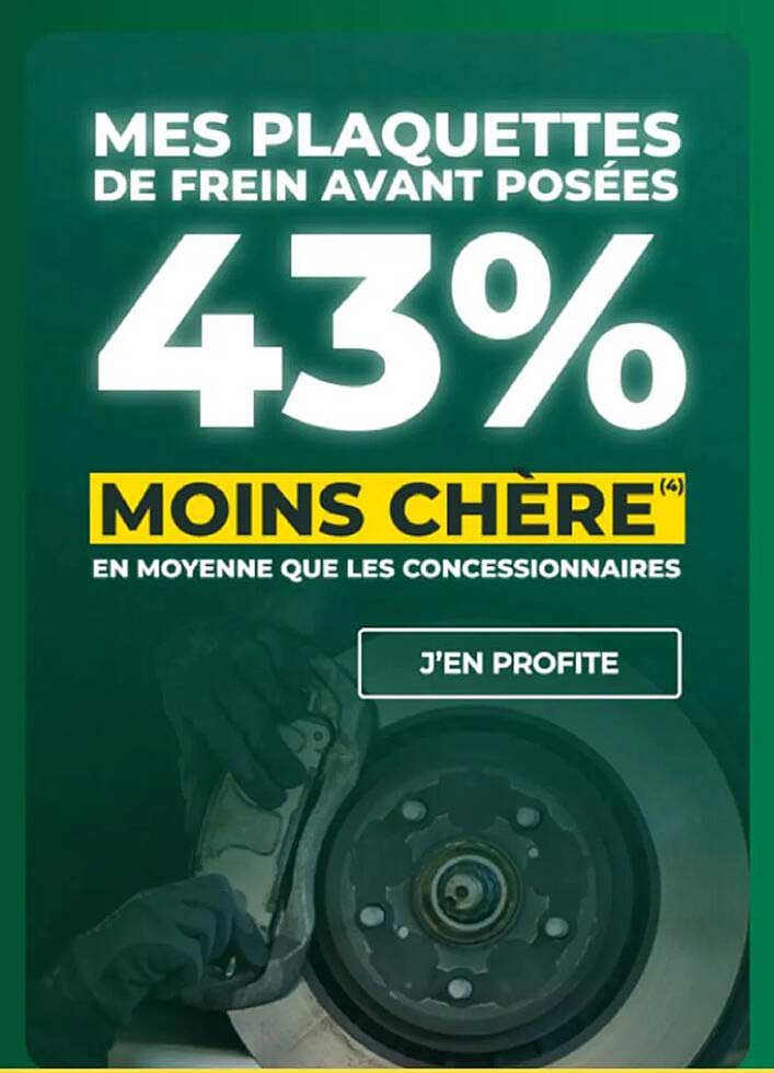 MES PLAQUETTES DE FREIN AVANT POSÉES