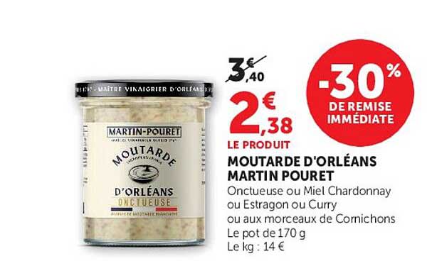 MOUTARDE D'ORLÉANS MARTIN POURET