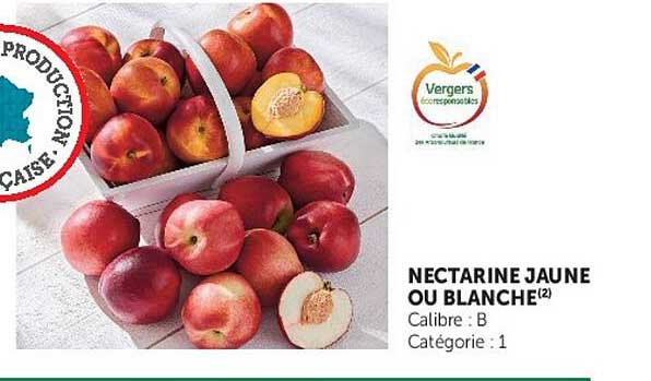 NECTARINE JAUNE OU BLANCHE(2)