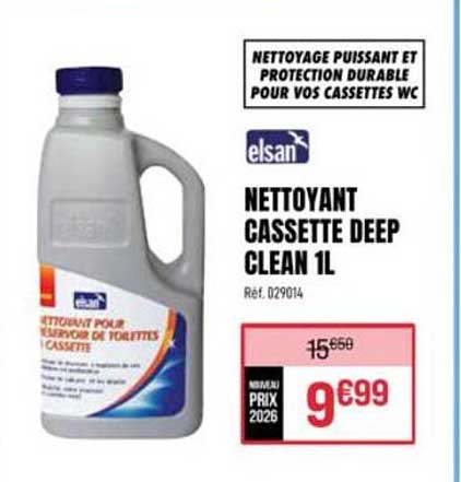 NETTOYANT CASSETTE DEEP CLEAN 1L