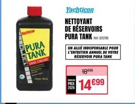 NETTOYANT DE RÉSERVOIRS PURA TANK Réf. 025700