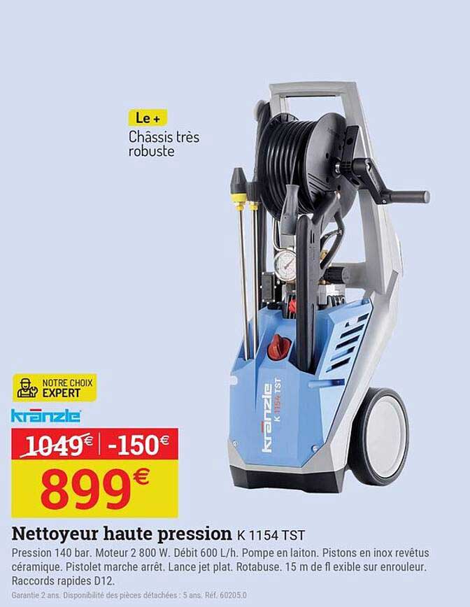 Nettoyeur haute pression K 1154 TST
