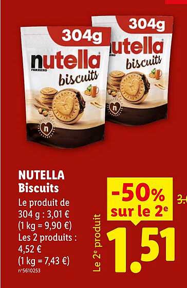 NUTELLA Biscuits