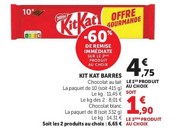 OFFRE GOURMANDE