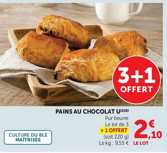 PAINS AU CHOCOLAT U (x18)