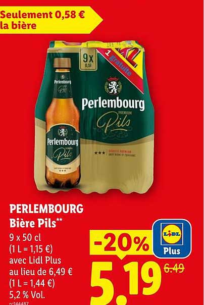 PERLEMBOURG Bière Pils**