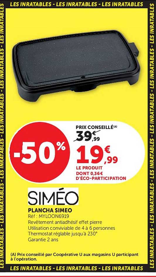 PLANCHA SIMEO