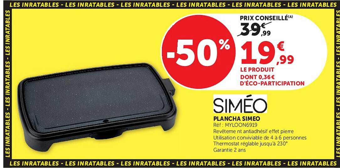 PLANCHA SIMEO