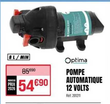 POMPE AUTOMATIQUE 12 VOLTS