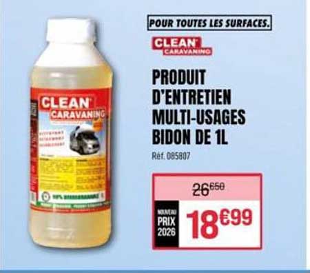 PRODUIT D'ENTRETIEN MULTI-USAGES BIDON DE 1L
