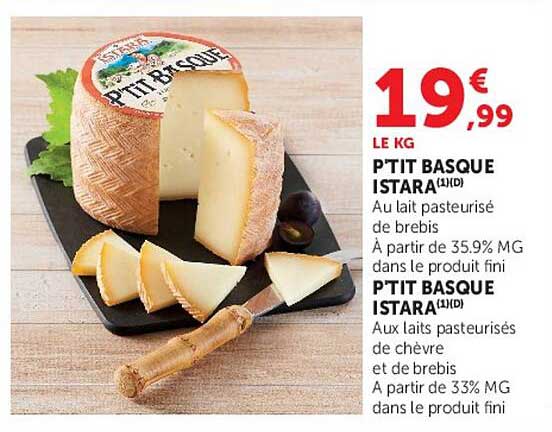 P'TIT BASQUE ISTARA