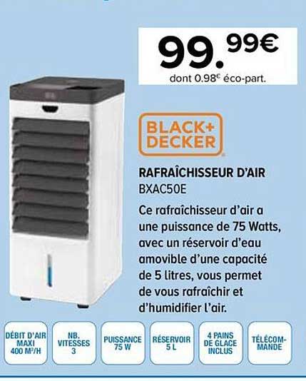 RAFRAÎCHISSEUR D'AIR BXAC50E