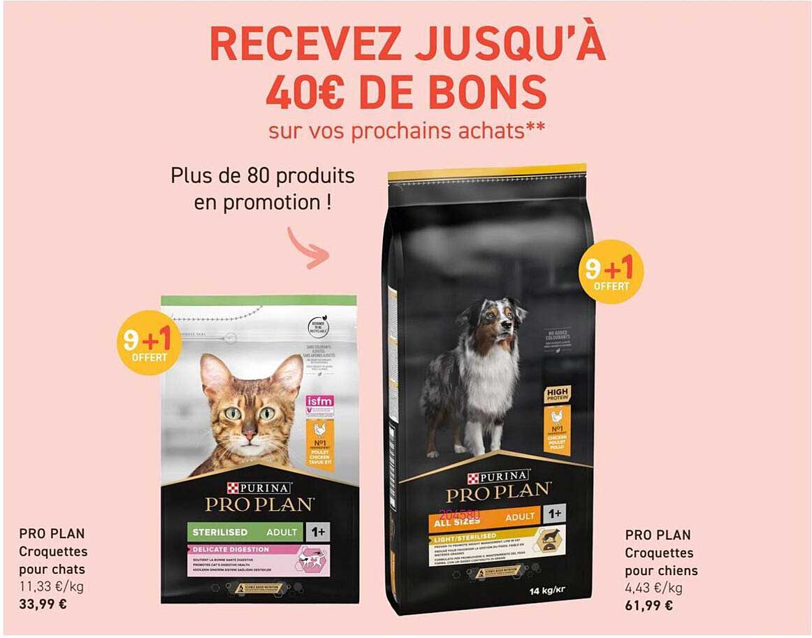 RECEVEZ JUSQU'À 40€ DE BONS