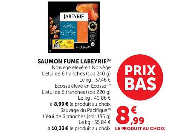 SAUMON FUMÉ LABEYRIE