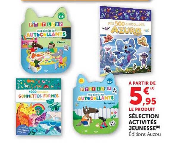 SÉLECTION ACTIVITÉS JEUNESSE