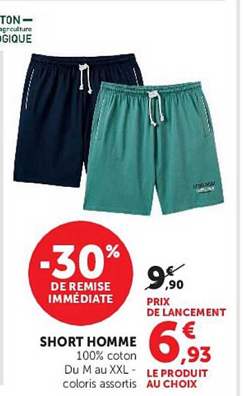 SHORT HOMME