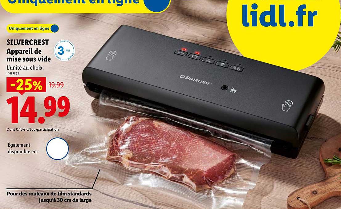 SILVERCREST Appareil de mise sous vide