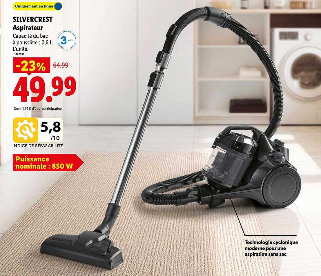 SILVERCREST Aspirateur