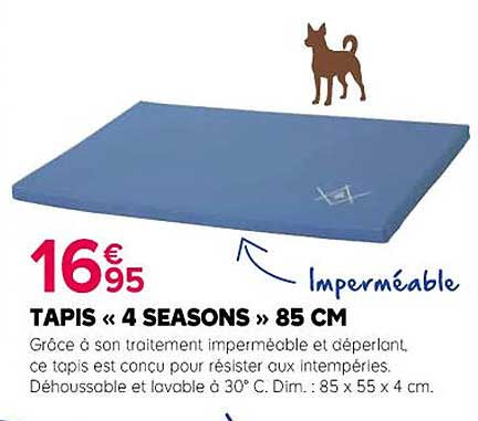 TAPIS « 4 SEASONS » 85 CM