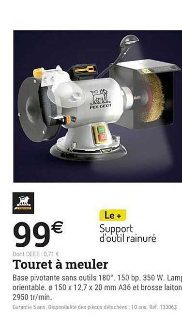 Touret à meuler
