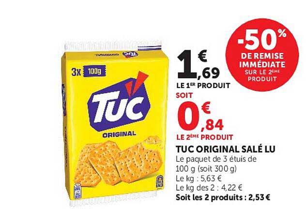 TUC ORIGINAL SALÉ LU