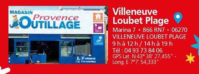 Villeneuve Loubet Plage