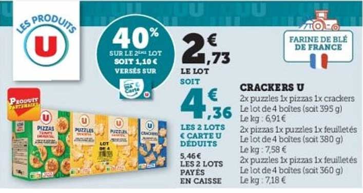 40% SUR LE 2ÈME LOT