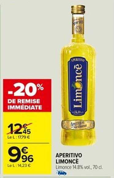 APERITIVO LIMONCÈ