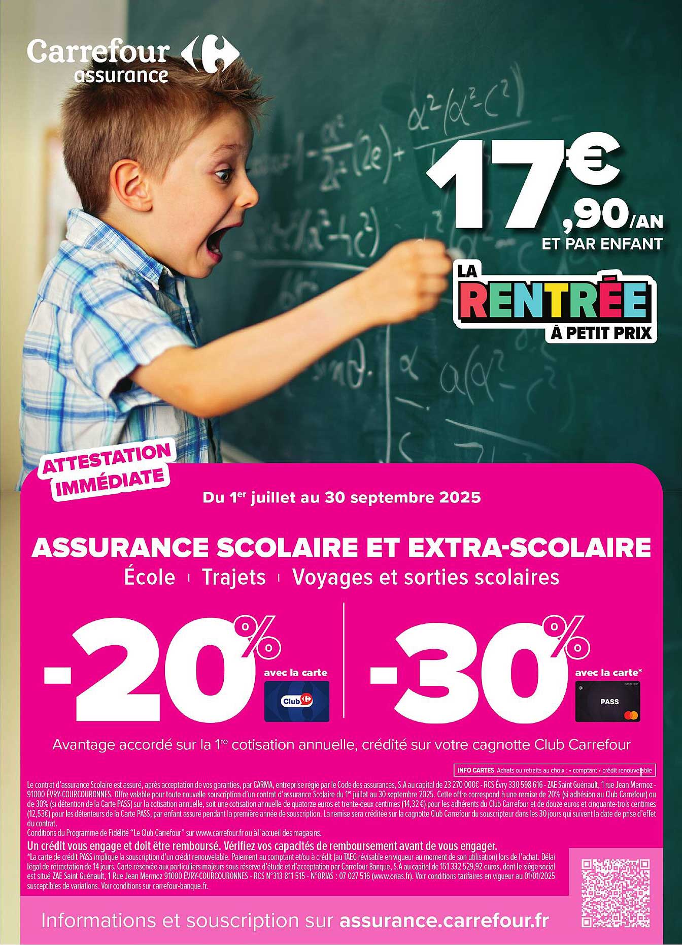 ASSURANCE SCOLAIRE ET EXTRA-SCOLAIRE