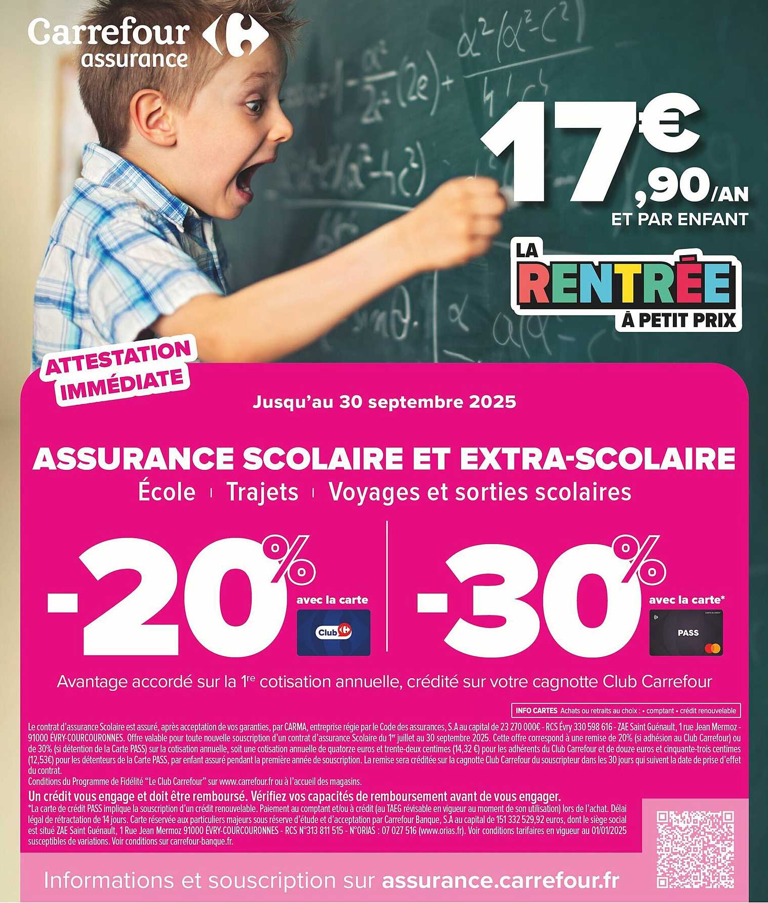 ASSURANCE SCOLAIRE ET EXTRA-SCOLAIRE