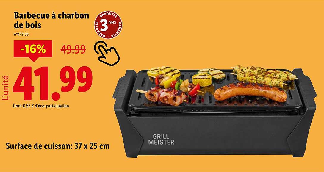 Barbecue à charbon de bois