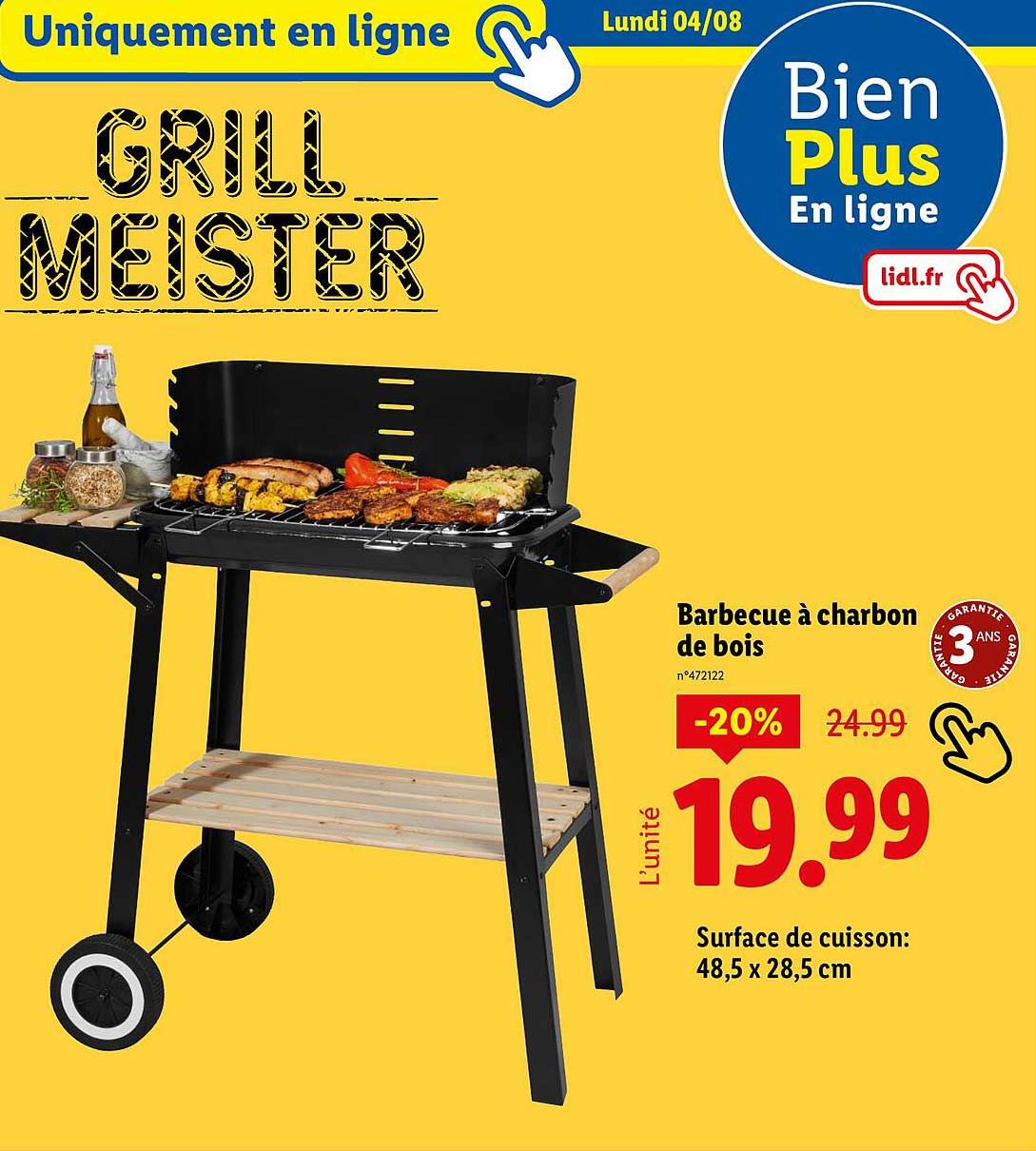 Barbecue à charbon de bois