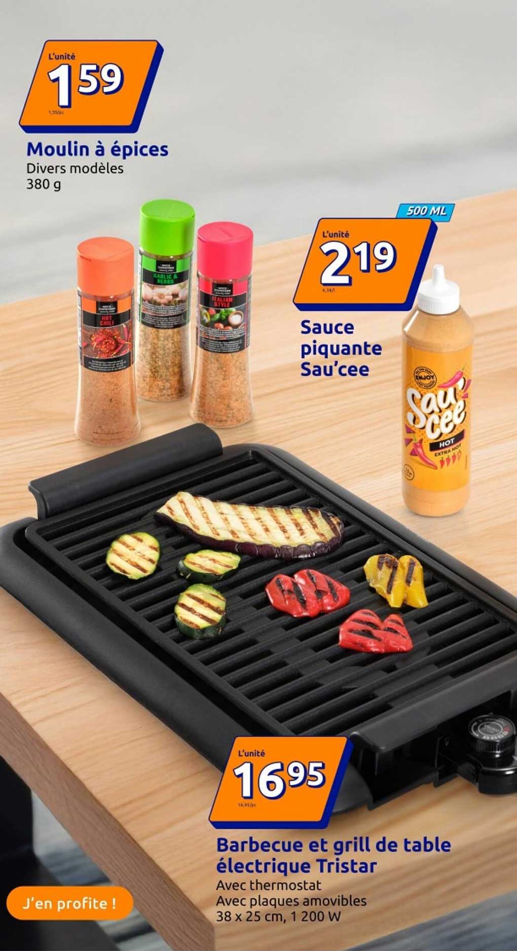 Barbecue et grill de table électrique Tristar
