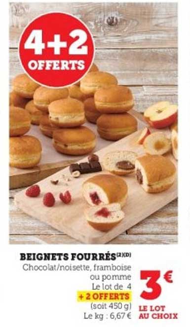 BEIGNETS FOURRÉS