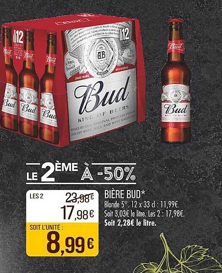 Bière Bud*