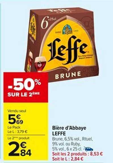 Bière d'Abbaye LEFFE