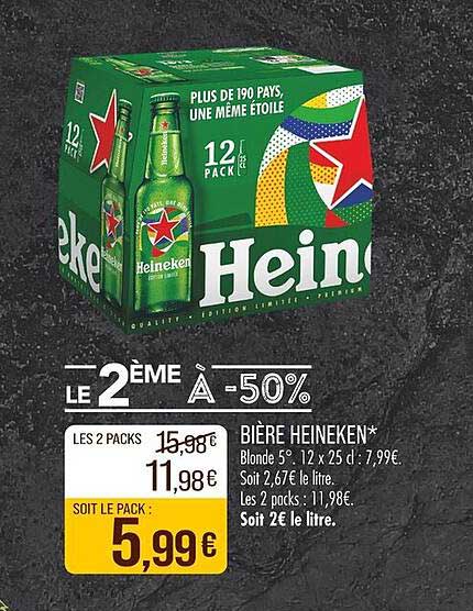 Bière Heineken*