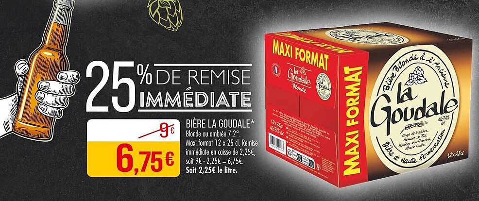 Bière La Goudale*
