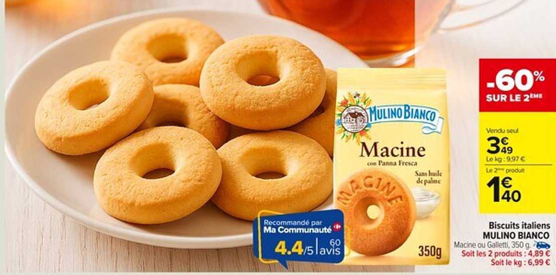 Biscuits italiens MULINO BIANCO