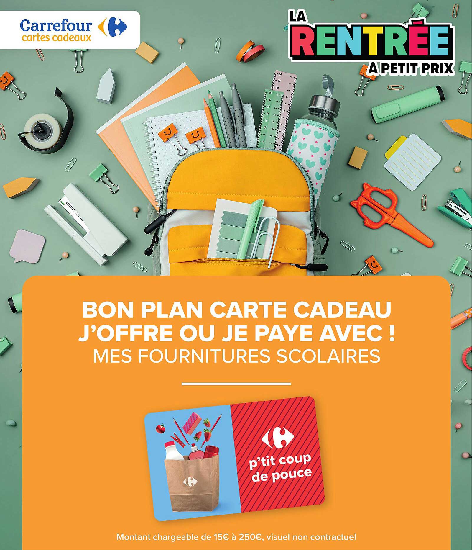 BON PLAN CARTE CADEAU J’OFFRE OU JE PAYE AVEC !