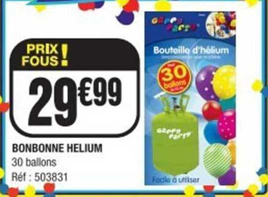 BONBONNE HELIUM