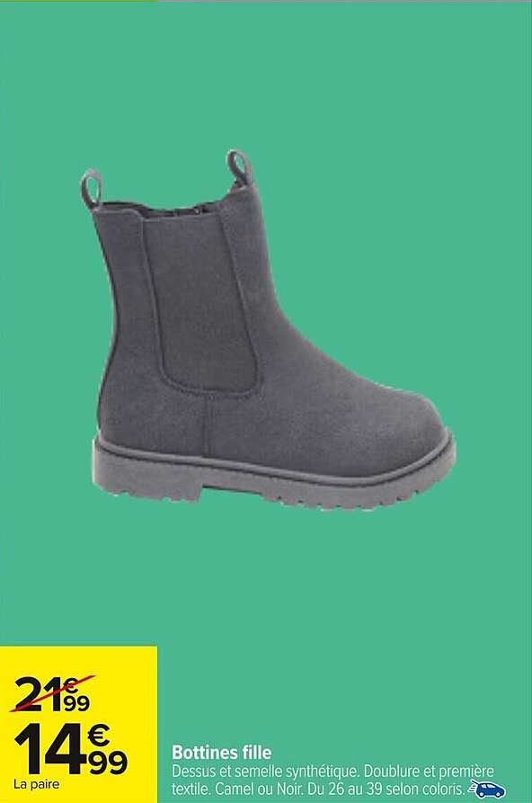 Bottines fille