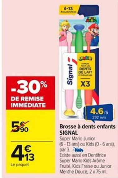 Brosse à dents enfants SIGNAL