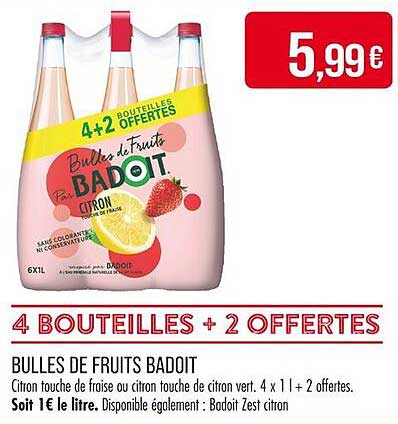 BULLES DE FRUITS BADOT