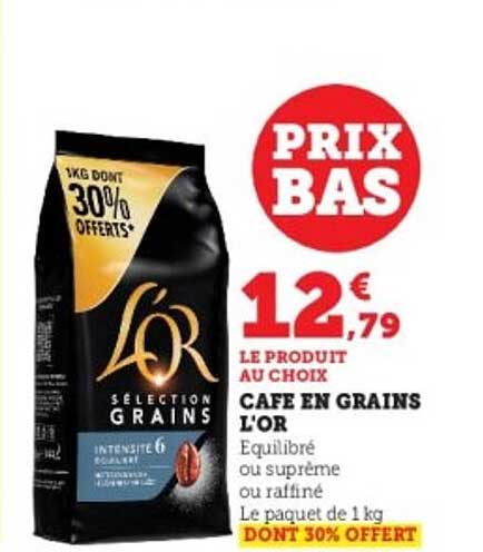 Café en Grains L'Or