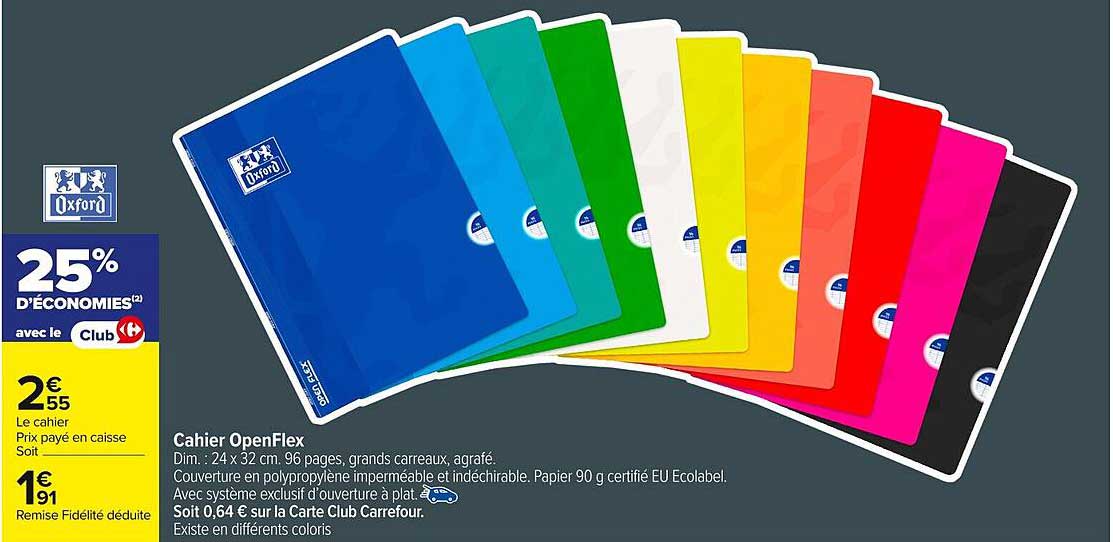 Cahier OpenFlex