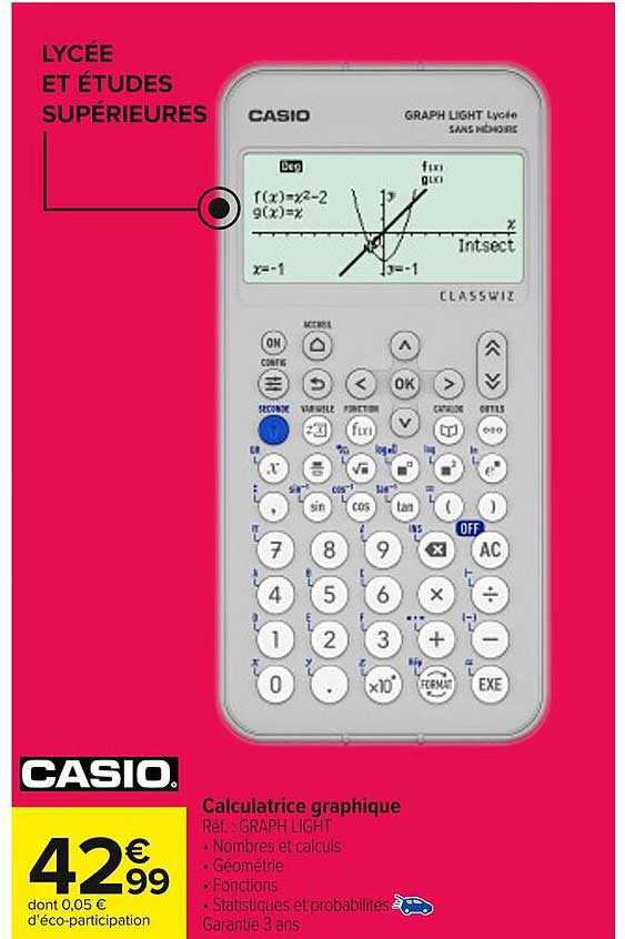 Calculatrice graphique