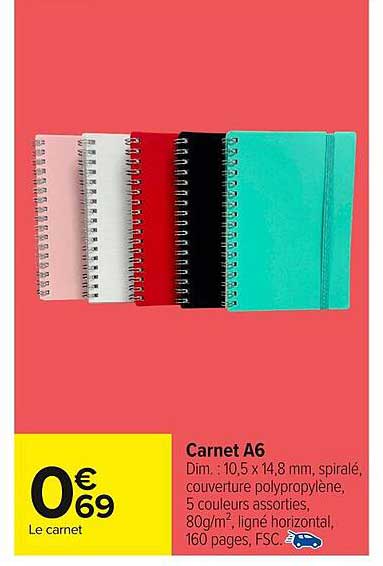 Carnet A6
